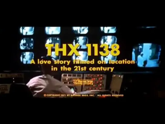 №2 Фильм со смыслом: THX 1138 (1971г) "Смесь 1984 и О Дивный новый мир"