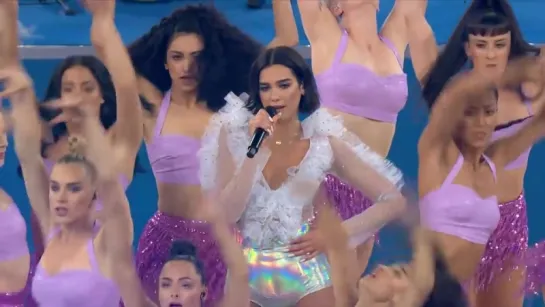 Dua Lipa - концерт на закрытии Чемпионата мира по футболу 2018