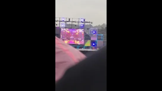 180224 [FANCAM] Репетиция "K-POP World Festa"