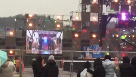 180224 [FANCAM] Репетиция "K-POP World Festa"