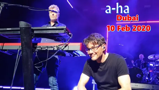 A-ha -  live in Dubai - 10-Feb-2020