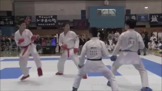 Doubles Kumite Japan Team