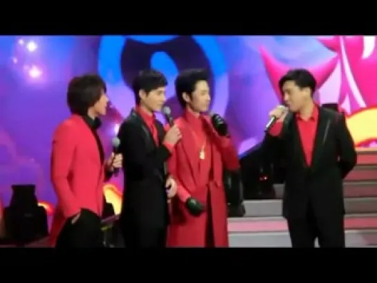 F4 - Интервью (Jiangsu Spring Festival Evening ) - 4 часть (2013.01.31)