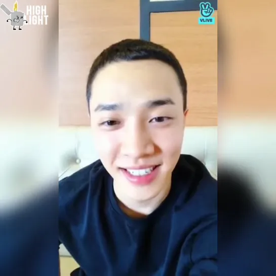 [V LIVE] 190418 Прямой эфир Киквана перед зачислением в армию [рус.саб]