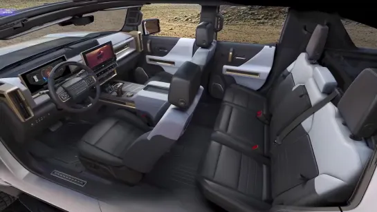 [2022 GMC Hummer EV - Interior and exterior details]