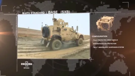 Oshkosh Defense - MRAP All-Terrain Vehicle (M-ATV) Multi-Mission семейство автомобилей [720p]