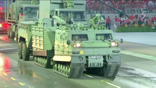 HD 5 - Национальный день Сингапура Parade 2015 Полный армии и военно-морского флота Активы сегмента [720p]