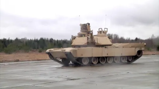 Вооруженные силы США - M1A2 сентября V2 Главных Танки Multiple Маневры Demo [720p]