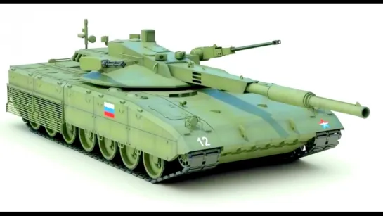 Россия Т-14 Armata Основной боевой танк Advanced Concept [1080p]