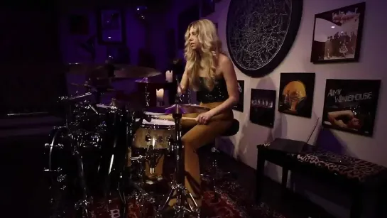 You Should Be Dancing - DEE GEES (@foofighters ) DRUM Playthrough _ Brooke C