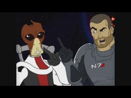 Mass Effect Cartoon - Debut Trailer