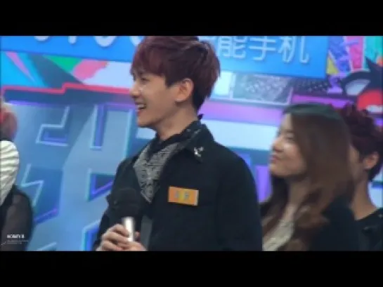 130604 Baekhyun Cut  'ㅅ' @ Happy Camp Recording