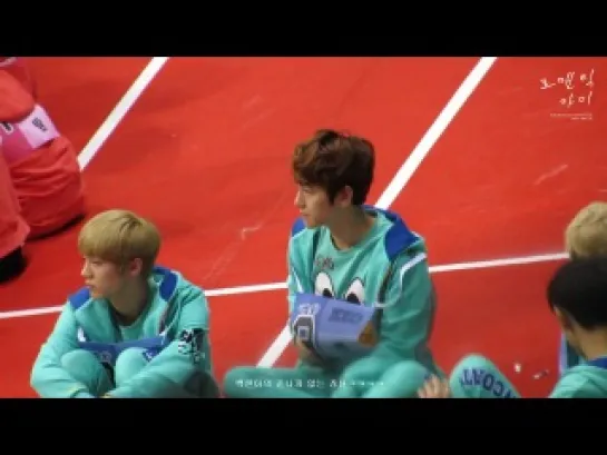 [FANCAM] 130128 EXO (LUHAN, BAEKHYUN) @ Idol Star Athletics Championships