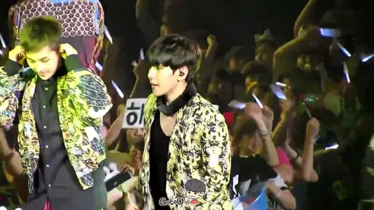 |FANCAM| 140711 The Lost Planet in Taipei @ EXO - XOXO (Baekhyun focus)