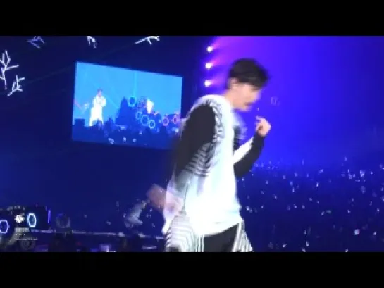 |FANCAM| 140601/02 The Lost Planet in HK @ EXO - MACHINE multi angle ver. (Baekhyun focus)