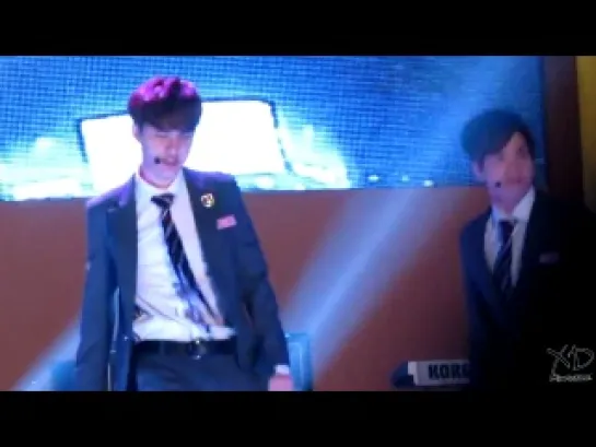 131102 EXO - GROWL [Baekhyun - D.O]  seoul youth festival