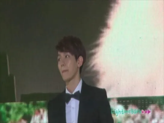 130628 China-Korea Friendship Concert  @  Paradise- Baekhyun cut 'ㅅ'