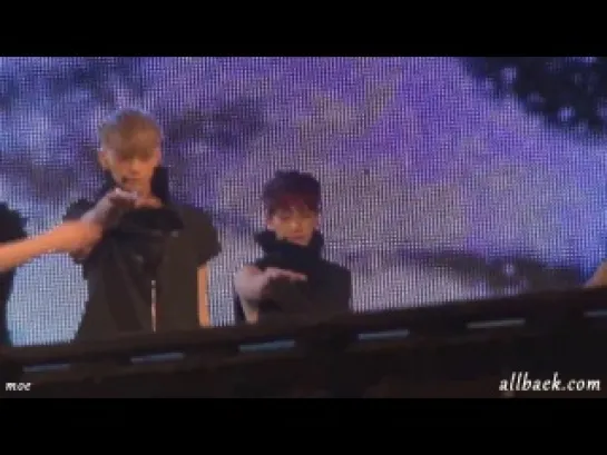 130601 EXO @ Y STAR LIVE POWER MUSIC History (Baekhyun ver.)