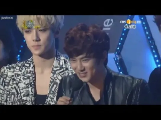 130131 EXO-K - Winning Rookie Award @ Seoul Music Awards