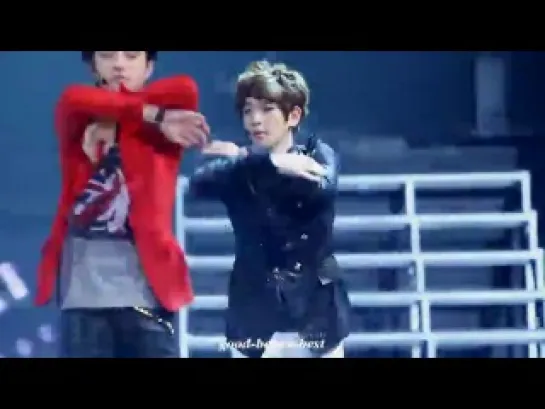 [FANCAM] 130131 EXO-K (Baekhyun focus) @ Seoul Music Awards