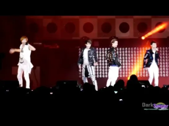 [FANCAM] 120712  EXO-K - 두 개의 달이 뜨는 밤(Two Moons)  @ Yeosu Exposition con