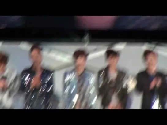 [FANCAM] 120609 SMTOWN IN TAIWAN EXO introduction baekhyun FOCUS