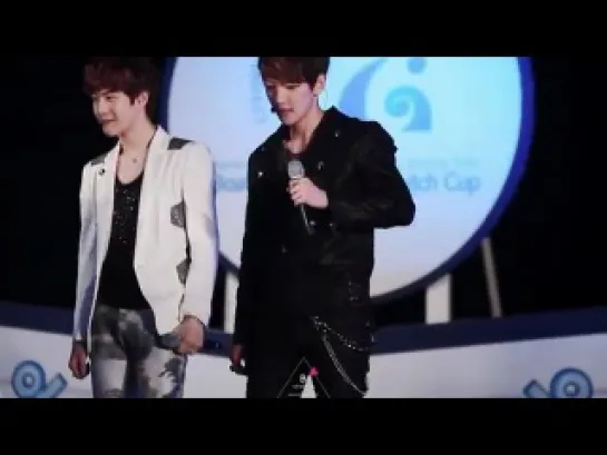 [FANCAM]120530 Cultwo Show Open Concert Baekhyun's dance!ㅋㅋ