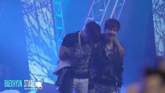 [FANCAM] 120413 Music Bank Encore EXO-K & SHINee - Baekhyun