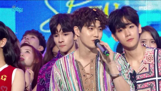 [HOT] 170812  EXO - Ko Ko Bop Encore @ Show Music core