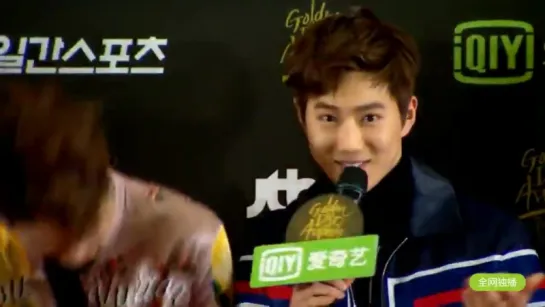 [VIDEO] 160121 #EXO @ Golden Disk Award red carpet