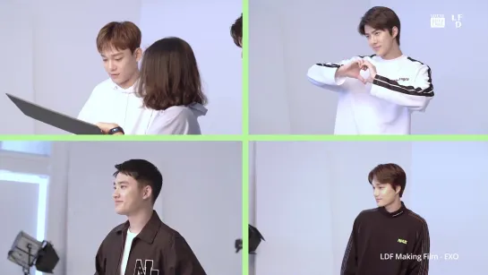 190715 EXO @ Lotte Duty Free Making Film #1