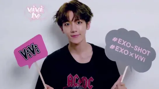 [VIDEO] 161017 EXO Baekhyun ×ViVi「EXO-SHOT」vol.8