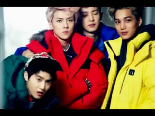 131008 EXO @ HIGH CUT vol.111 - BTS 2.