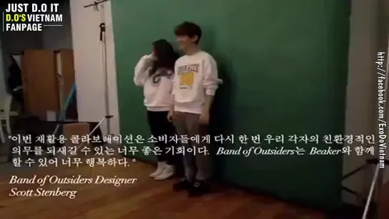 Baekhyun, D.O, Suho @ Cosmopolitan BTS Cut