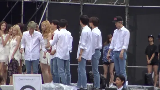 [FANCAM]150905 EXO at DMC K-POP Rehearsal