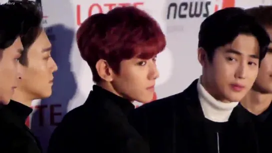 [FANCAM] 161116 EXO Baekhyun - Red Carpet @ Asia Artist Awards