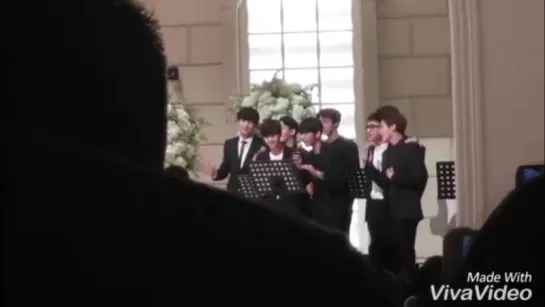 [FANCAM] 160505 EXO 엑소 - 좋아좋아 (I Like You) full ver. @ wedding ceremony