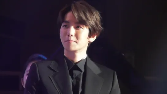 160217 EXO Baekhyun giving award speech @ Gaon Chart Music Awards