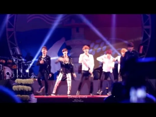 [FANCAM] 121012 EXO-K - MAMA @ Chaorwon TaeBong Festival