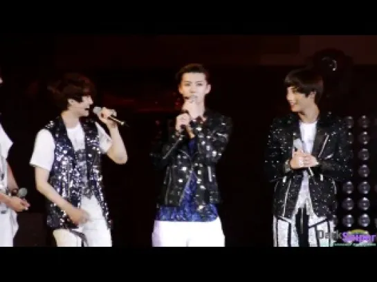 [FANCAM] 120712  EXO-K - Talk1 @ Yeosu Exposition concert