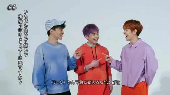 EXO-CBX @ CanCam Magazine Youtube Update