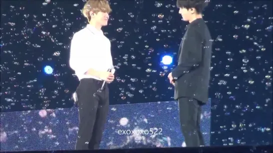 [FANCAM] 150706 EXO BAEKHYUN & YESUNG (Super Junior) -  Harmony in the End of Summer @ SMTOWN in TOKYO