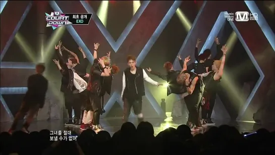 [VIDEO] 130530 EXO - Intro + Wolf [M!Countdown] (Full HD)