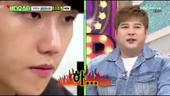 [CUT] Shindong talked about Baekhyun on MBC Every1 "VideoStar"