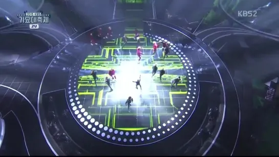 [PERF] 151230 GOT7, VIXX & BTS - Dance Perfomance @ KBS «Gayo Daechukje»