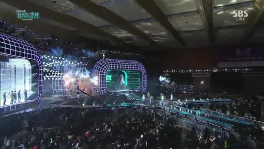 [PERF] 151227 GOT7, B.A.P, VIXX & iKON - Special Stage @ SBS «Gayo Daejun»