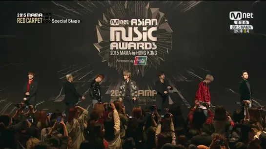 [PERF] 151202 GOT7 - Girls Girls Girls @ Красная дорожка «MAMA 2015» в Гонконге.