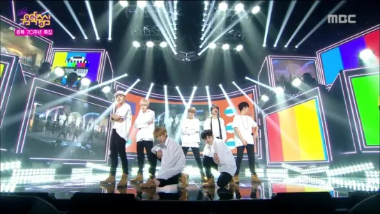 [PERF] 150815 GOT7 - Don't Leave Me (JYP Cover) @ Music Core