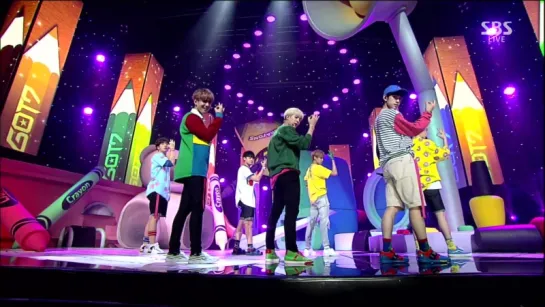 [PERF] 150719 GOT7 - Intro + Just Right @ SBS Inkigayo