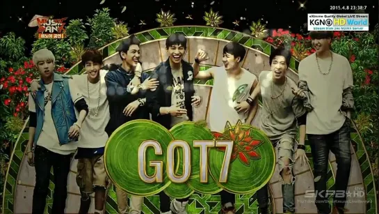 [PERF] 150408 GOT7 - Intro + Stop Stop It @ Music Bank in Hanoi